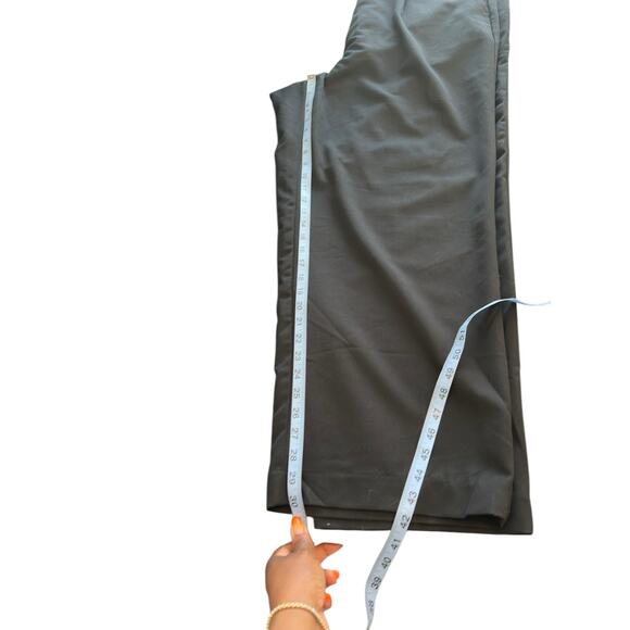 Old Navy Black Plus Basic Work Office Stretch High Rise Wide Leg Pants Size XXL - Picture 10 of 11